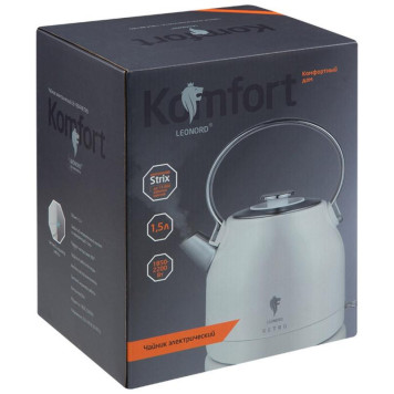 Чайник электрический LEONORD LE-1904 RETRO белый (107164)-4