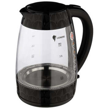 Чайник электрический LEONORD LE-1519 черный (107956)-1