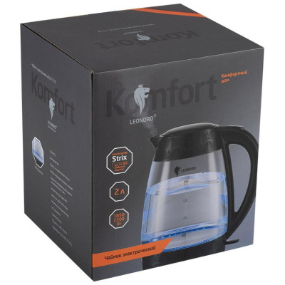 Чайник электрический LEONORD LE-1519 черный (107956)-2