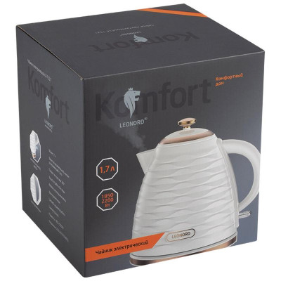 Чайник электрический LEONORD LE-1521 белый (107958)-2