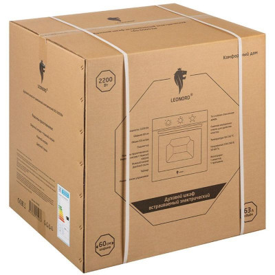 Духовой шкаф встраиваемый электрический Leonord LEO-60003W (109596)-4