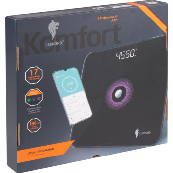 Весы напольные LEONORD LE-1274 Bluetooth (109930)-4