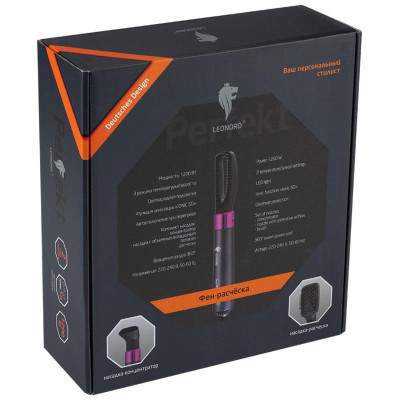 Фен-расчёска LEONORD LE-1211 (900296)-3