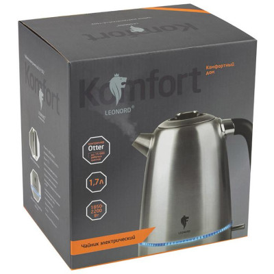 Чайник электрический LEONORD LE-1502 стальной (104860)-2