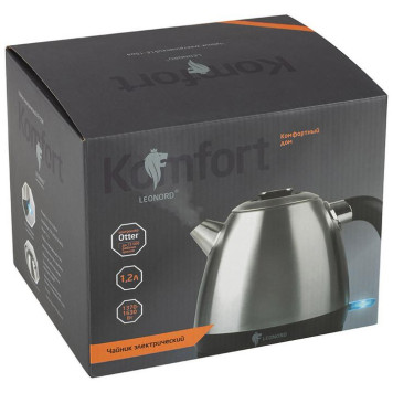 Чайник электрический LEONORD LE-1504 стальной (104862)-3