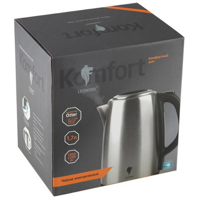 Чайник электрический LEONORD LE-1505 стальной (104863)-2
