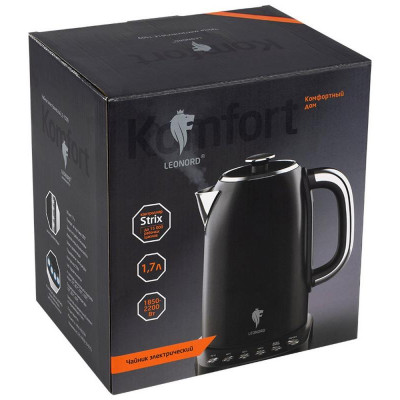 Чайник электрический LEONORD LE-1509 стальной (105843)-2