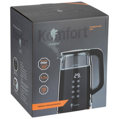 Чайник электрический LEONORD LE-1511 черный (106178)-2