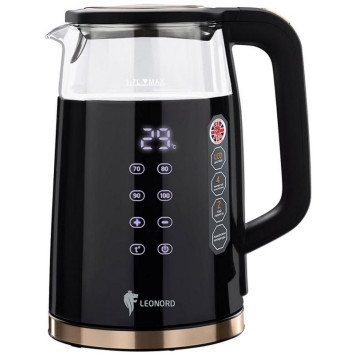 Чайник электрический LEONORD LE-1511 черный (106178)