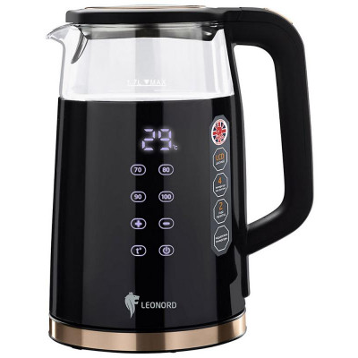 Чайник электрический LEONORD LE-1511 черный (106178)