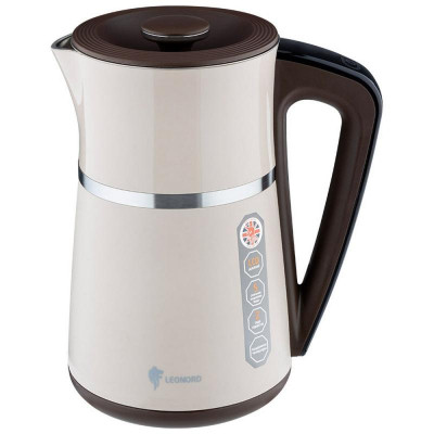 Чайник электрический LEONORD LE-1512 бежевый (106189)-1