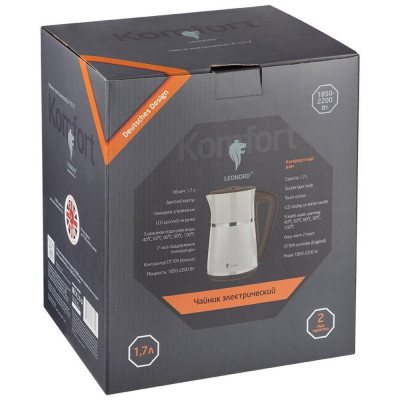 Чайник электрический LEONORD LE-1512 бежевый (106189)-3
