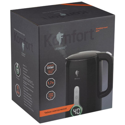 Чайник электрический LEONORD LE-1536 черный (107832)-2