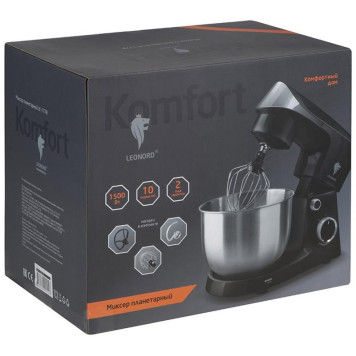 Миксер планетарный LEONORD LE-1778 черный (108983)-4