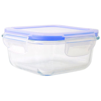 003124 Контейнер из жаропрочного стекла Mallony CRISTALLINO с крышкой из пластика-1