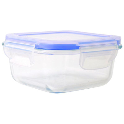 003126 Контейнер из жаропрочного стекла Mallony CRISTALLINO с крышкой из пластика-1