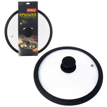 003545 Крышка Mallony 26см CAPPELLO с силиконовым ободком-1