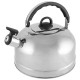 004260 Чайник из нерж. стали Mallony Casual (2.7л, со свистком, зеркальная полировка)