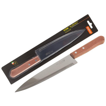 005165 Нож с деревянной рукояткой ALBERO Mallony MAL-01AL поварской