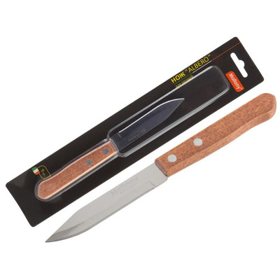 005170 Нож с деревянной рукояткой ALBERO Mallony MAL-06AL для овощей