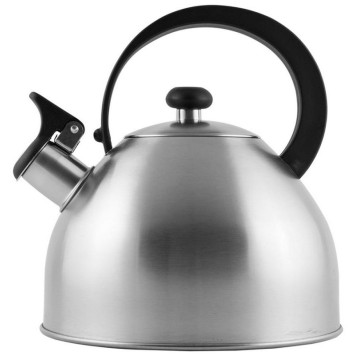 005179 Чайник из нерж стали 2.5л со свистком 'Opera' (матовый)-2