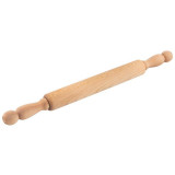 005543 Скалка 40см с вращающимися ручками, бук