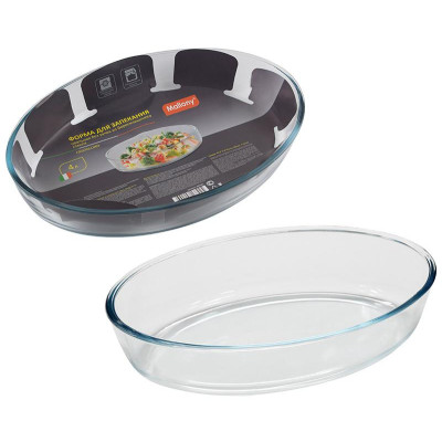 005567 Форма для запекания из боросил стекла CRISTALLINO