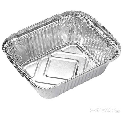 006049 Форма для выпечки из алюм.фольги Lamina Mallony прямоугольная