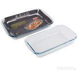 007182 Форма для запекания из боросил стекла с ручками FELICITA (3.0л)