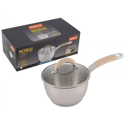 007216 Ковш из нерж.стали Mallony Fortuna (1.65л)