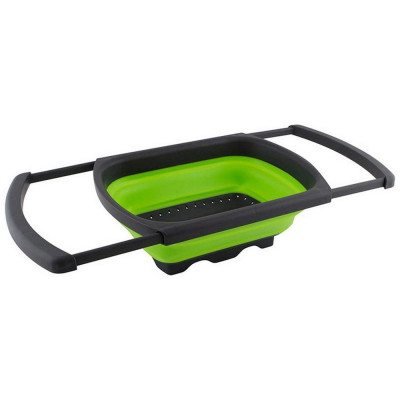 007352 Дуршлаг на раковину FRUTTI 60(38,5х25х12см (складной, выдвижн. ручки)-2