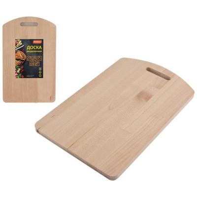 007391 Доска разделочная Luminoso (массив березы) 20х32см