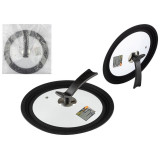 007421 Крышка универсальная Mallony мультиразмер 24/26/28см VETRO-SPECIAL с силиконовым ободком