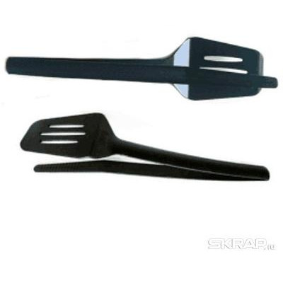 008675 Щипцы кухонные Ordinario, нейлон (черный), размер:30*7*5см