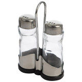 009367 Набор из 3 предметов Mallony SPEZIA слонка, перечница, подставка