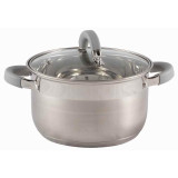 009386 Кастрюля из нерж.стали Mallony Felicita (2.0л)