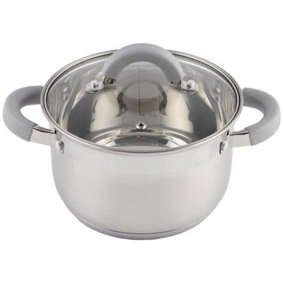 009387 Кастрюля из нерж.стали Mallony Felicita (2.9л)