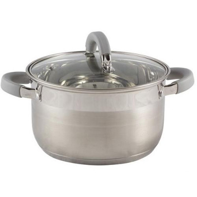 009388 Кастрюля из нерж.стали Mallony Felicita (3.9л)