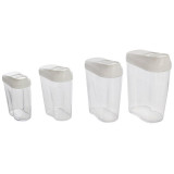 102839 Набор контейнеров для сыпучих продуктов SB-2 Рыжий кот (4шт)