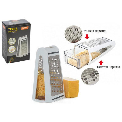 103340 Терка двугранная IDEA с контейнером 21.5см