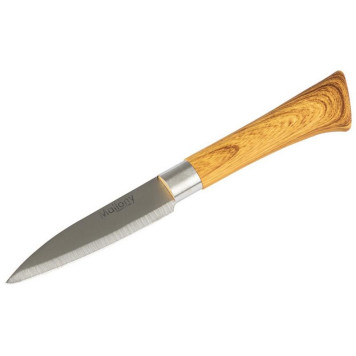 103564 Нож с пластиковой рукояткой под дерево FORESTA для овощей 9см-1