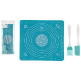 103587 Набор для выпечки CLASSICA 3 предмета: кисточка, лопатка, коврик (силикон)