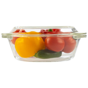 103814 Кастрюля с крышкой ITALIANO 1.5л из жаропрочного стекла-2