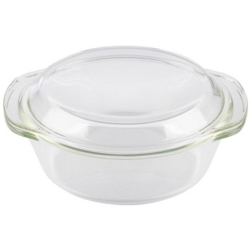 103814 Кастрюля с крышкой ITALIANO 1.5л из жаропрочного стекла