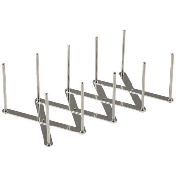 104752 Подставка для крышек SKANDI (раздвижная) 48.7(5.5)х13х7см-1