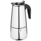 104759 Гейзерная кофеварка 'ITALIA' 450мл 9 чашек из нерж.стали