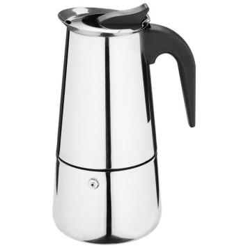 104759 Гейзерная кофеварка 'ITALIA' 450мл 9 чашек из нерж.стали