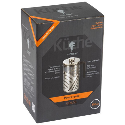 104765 Френч-пресс Leonord 'GENUSS' 350мл-2