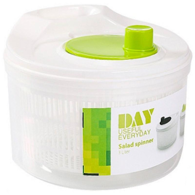 105012 Сушилка для салата/овощей/фруктов/ягод FRUTTO 22.2х22.2х15.5см Mallony