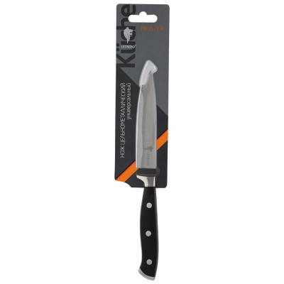 105096 Нож цельнометаллический Leonord MEISTER универсальный, 12.5см-3